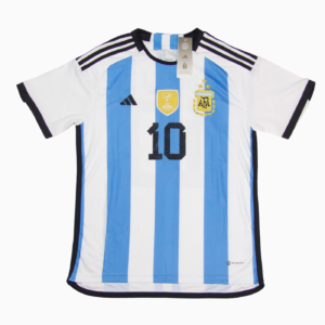 Camiseta Local Argentina 2023-2024 Messi 3 Estrellas